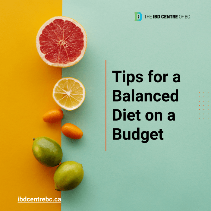 Tips for a Balanced Diet on a Budget - The IBD Centre of BC